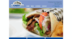Desktop Screenshot of itsgreektomerestaurant.com